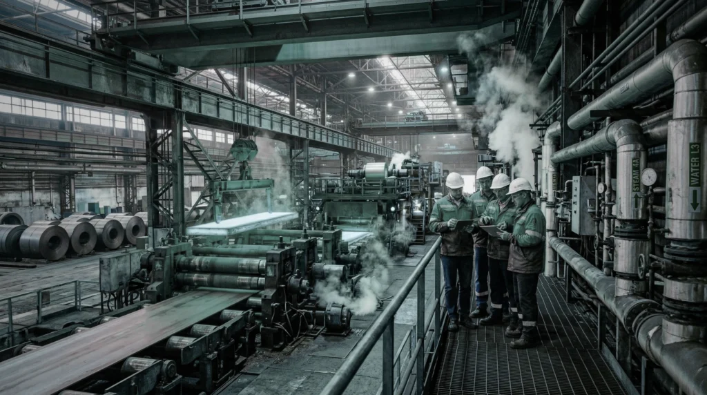 Geometric Steels Manufacturing plant Engineering-gmstl