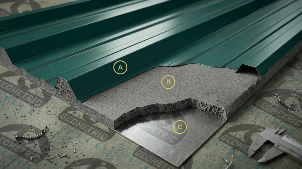 Metahybrid roof panel