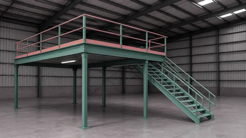 Warehouse steel Mezzanines