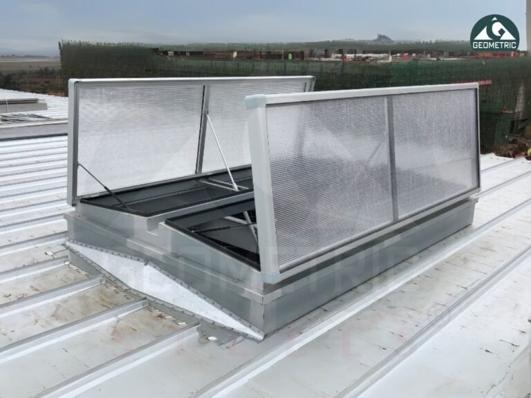 Natural Smoke Ventilators by Geometric Steels