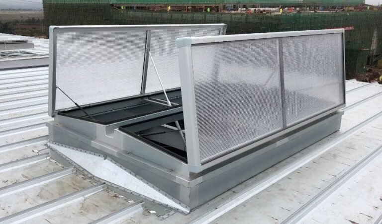 Natural Smoke Ventilators by Geometric Steels