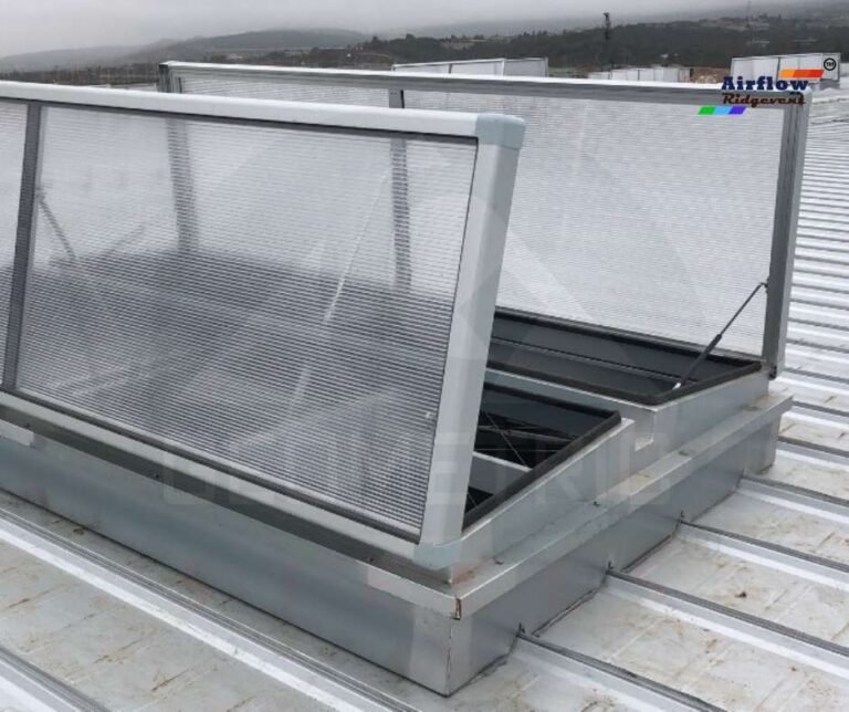 Natural Smoke Ventilators by Geometric Steels